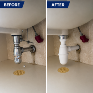 kitchen sink plumbing issue fix